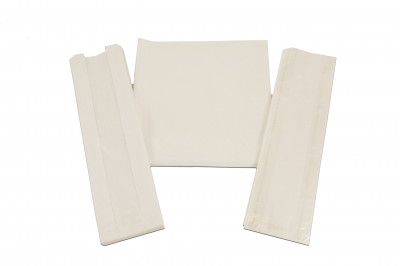 White Film Front Sulphite Back Bags