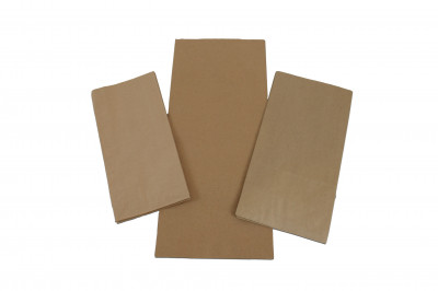 Brown Kraft Block Bottom Bags